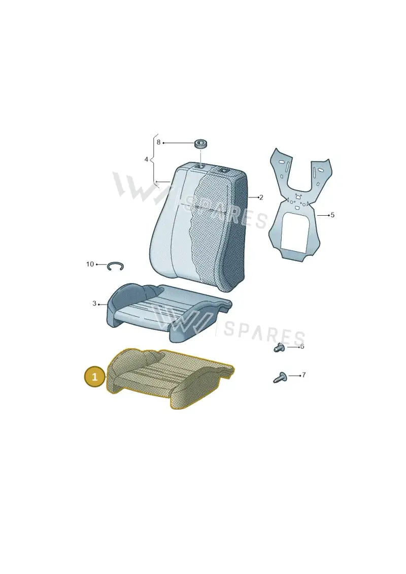 V04017001AJ — Audi Q5 (2016-2025) diagram 896881600, position 1