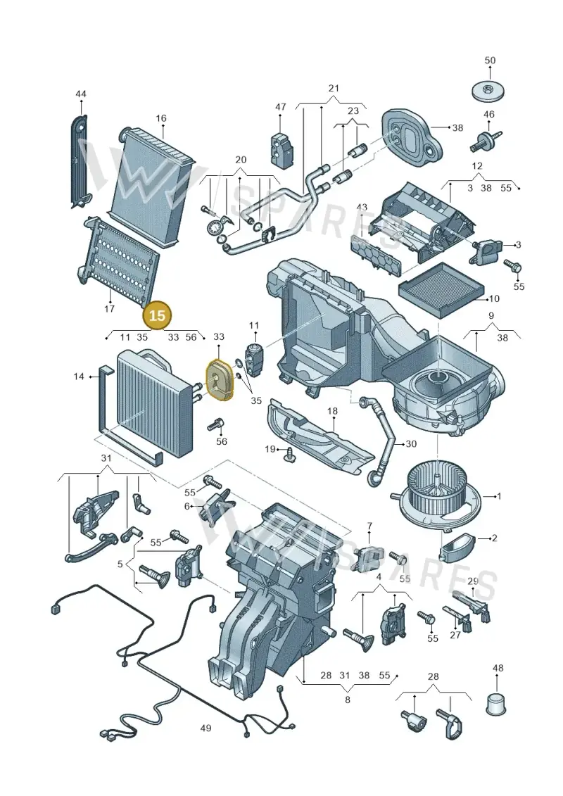 V04018002C — Audi A3 Sportback (2019-2021) diagram 745820200, position 15