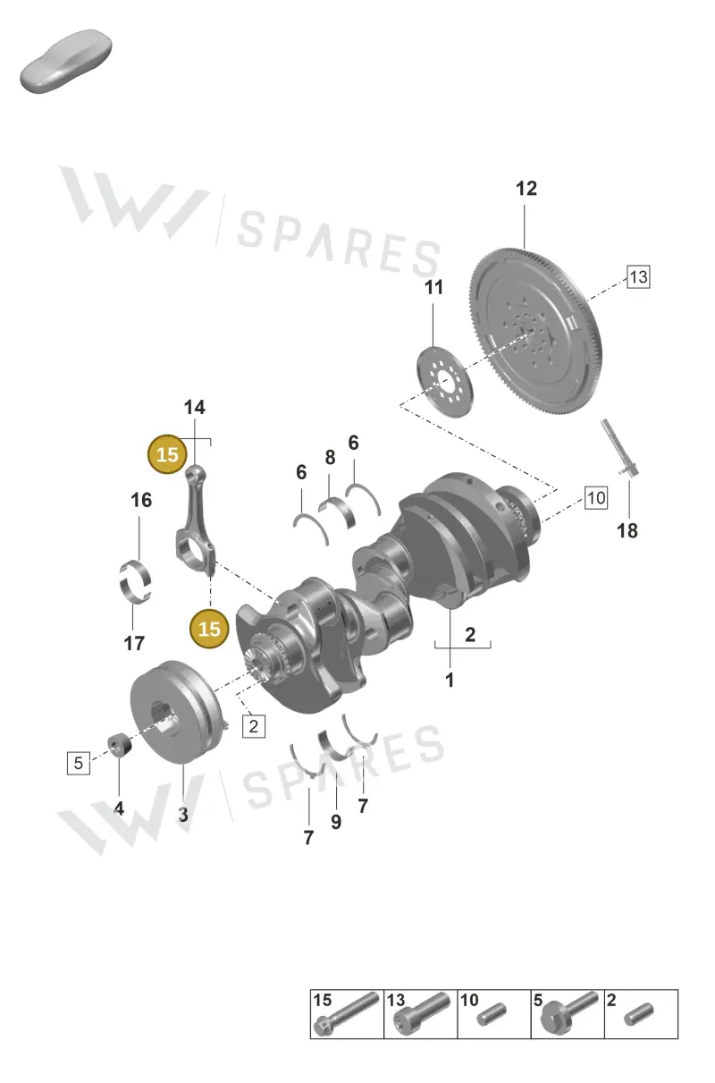 WHT003466 — Porsche Panamera (2023-) diagram p58102010, position 15