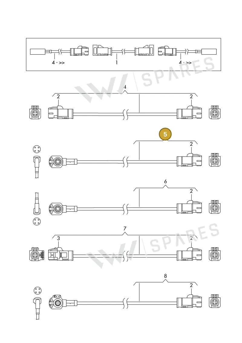 000098602A — SEAT 1J0 platform diagram 198035510, position 5