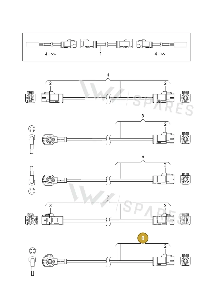 000098605A — SEAT 1J0 platform diagram 198035510, position 8