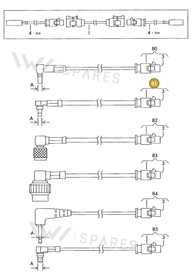 000098681 — SEAT 1J0 platform diagram 198035360, position 81