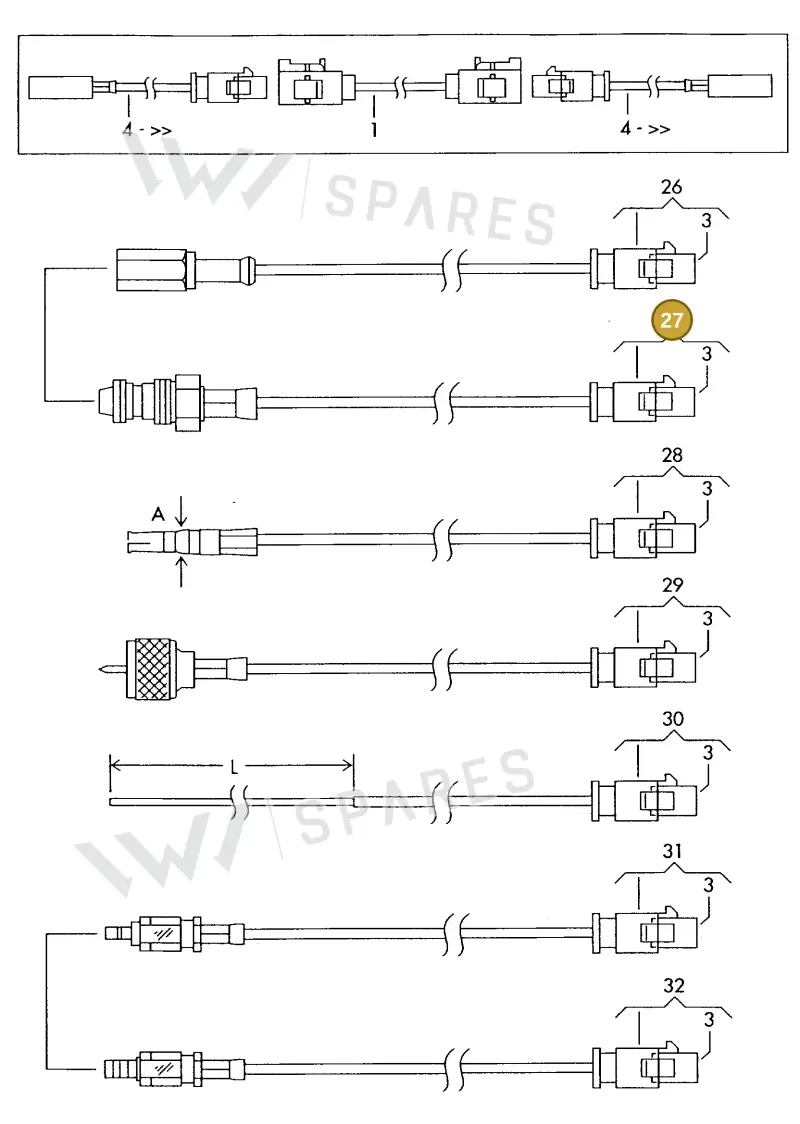 000098693 — SEAT 1J0 platform diagram 198035280, position 27