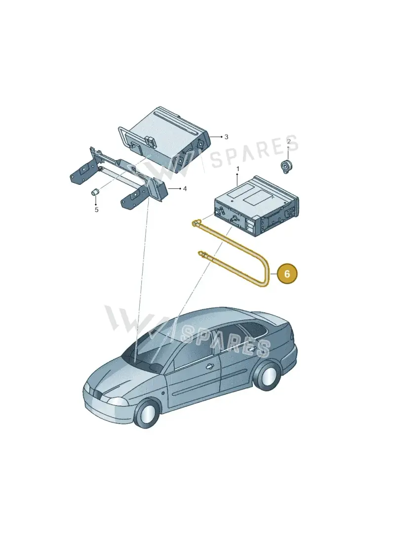 000098693 — SEAT CORDOBA/SE241 (2002-2005) diagram 401035900, position 6