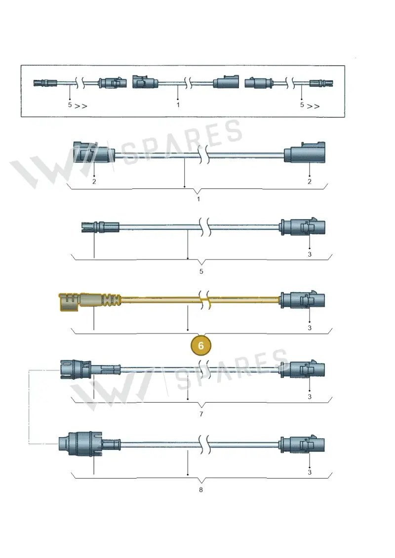 000098696 — SEAT AROSA (2003-2004) diagram 232035200, position 6