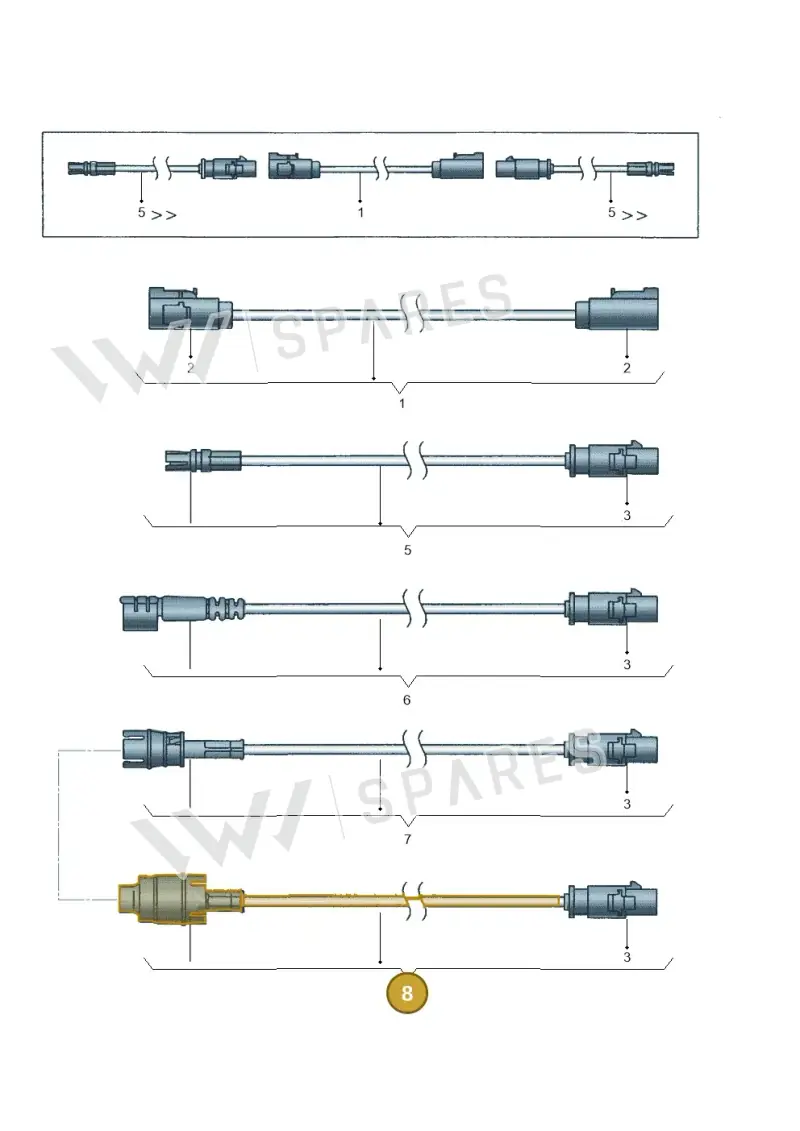 000098698 — SEAT AROSA (2003-2004) diagram 232035200, position 8