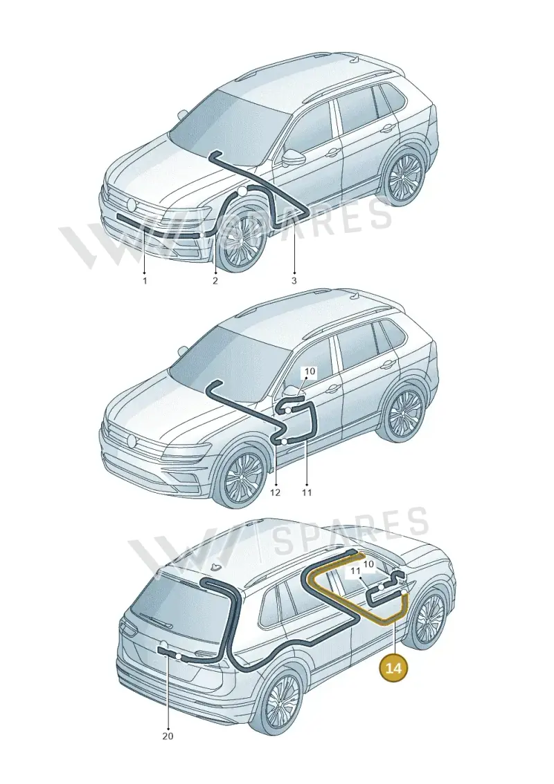 000098800EK — SEAT Tarraco FR (2018-2024) diagram 884972560, position 14