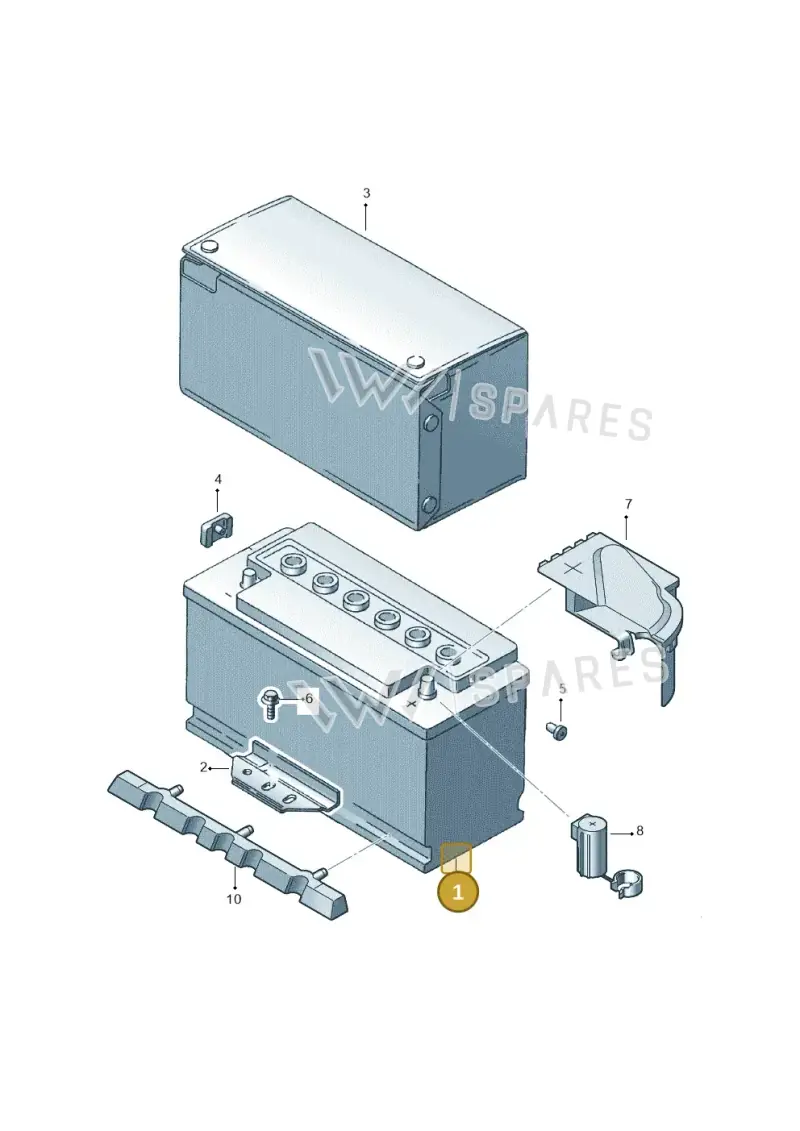 000915105AB — SEAT AROSA (2003-2004) diagram 121915000, position 1