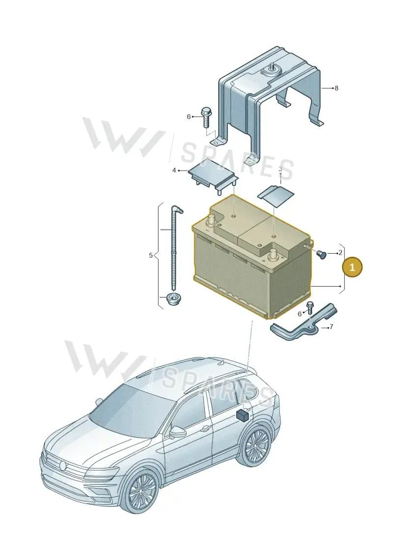 000915105CB — SEAT Tarraco FR (2018-2024) diagram 884915100, position 1