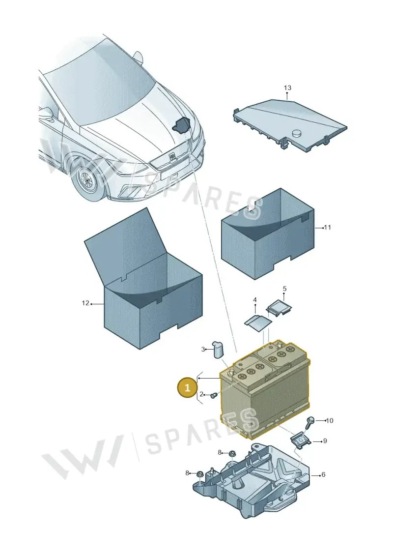 000915105DC — SEAT Arona FR (2017-) diagram 835915000, position 1