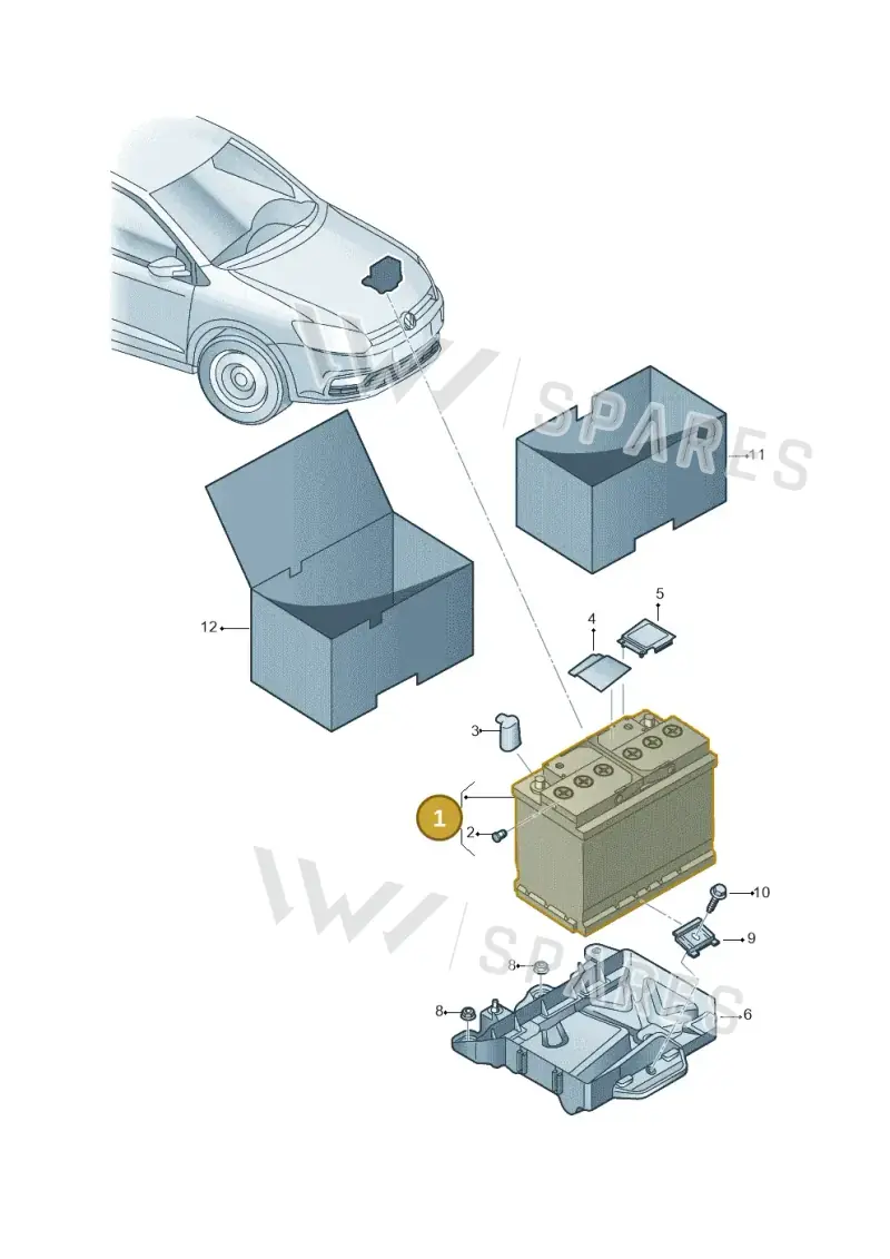 000915105DN — SEAT Ibiza Stylance (2015-) diagram 773915000, position 1