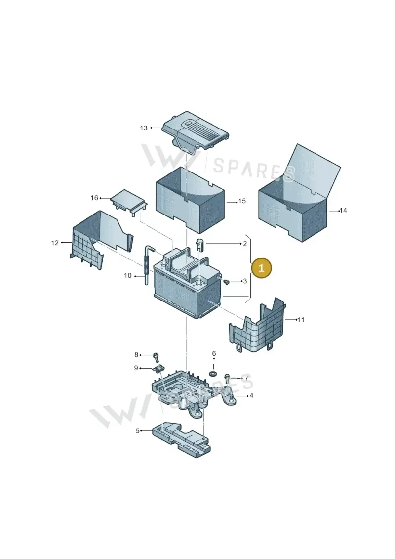 000915105ED — SEAT Alhambra Stylance (2010-2013) diagram 649915000, position 1