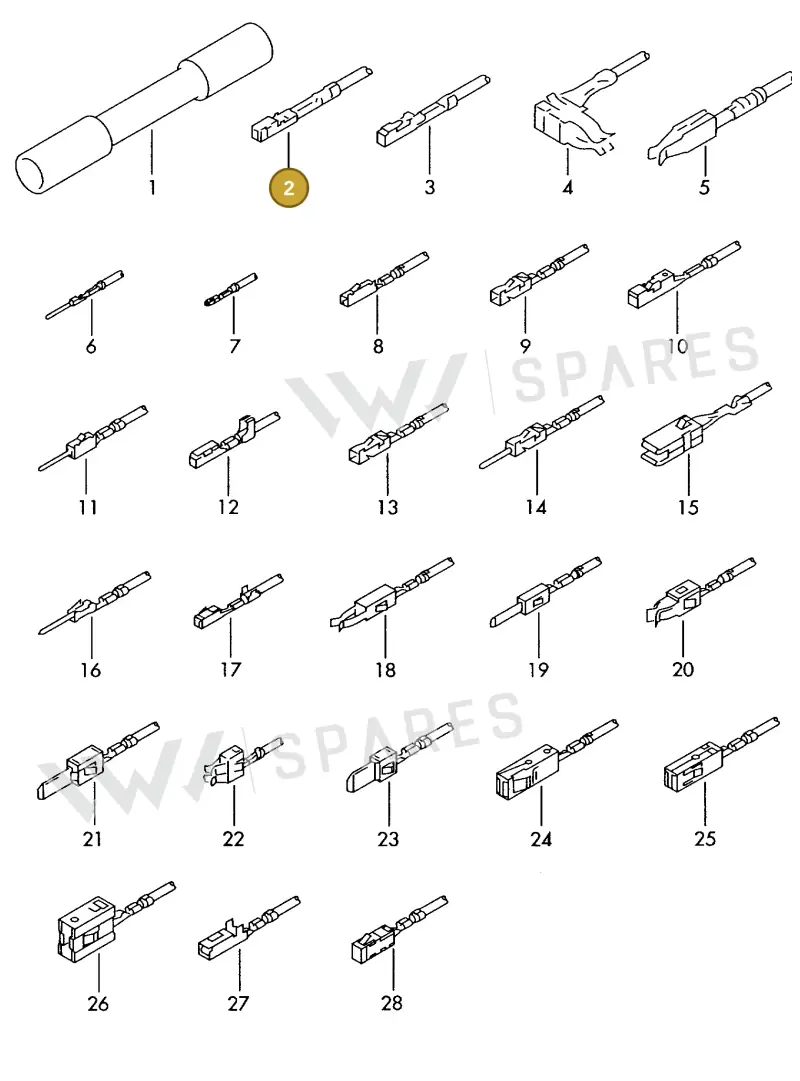 000979002E — SEAT 1J0 platform diagram 198979300, position 2