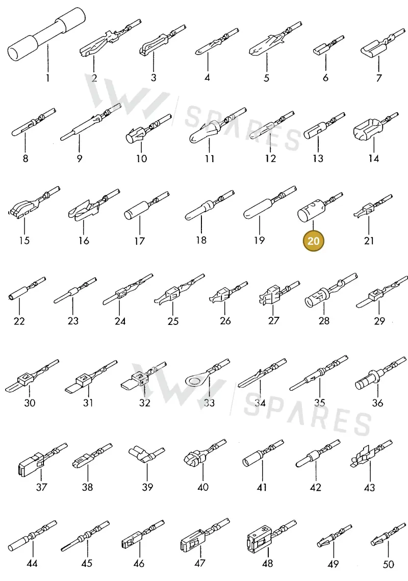 000979120A — SEAT 1J0 platform diagram 198979400, position 20
