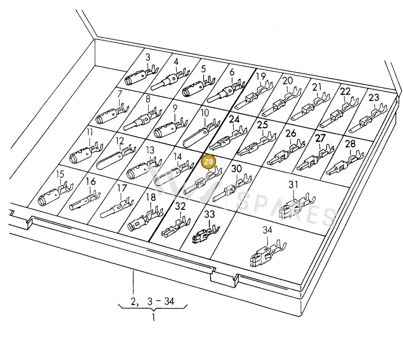 000979130E — SEAT TOLEDO        SEAT MOD.97>99 (1996-1999) diagram 198974510, position 29