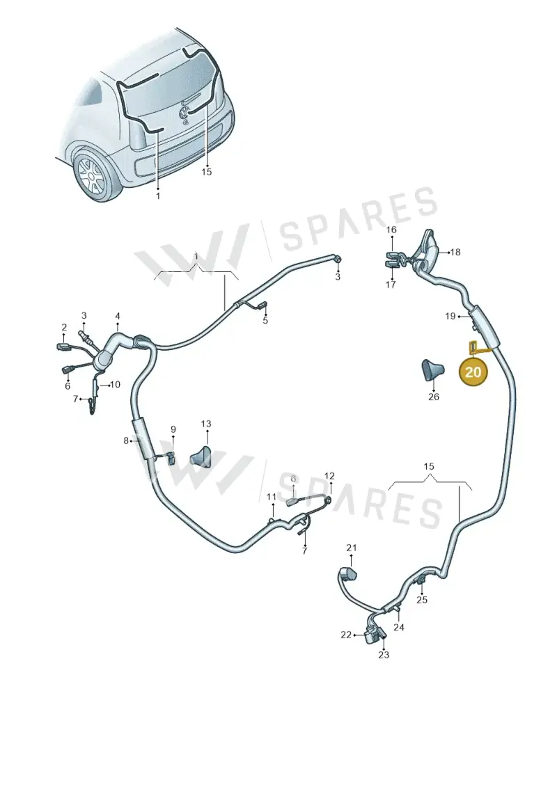000979207E — SEAT Mii reference (2011-2019) diagram 772972810, position 20