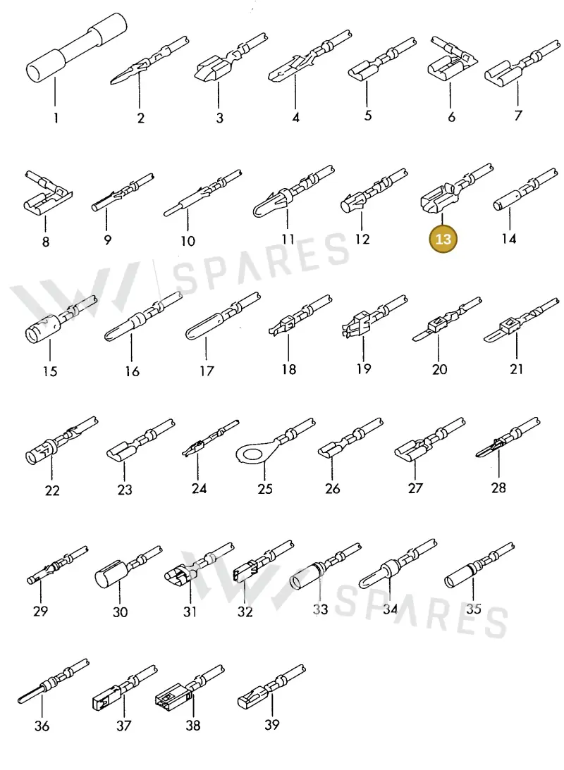 000979212E — SEAT 1J0 platform diagram 198979500, position 13