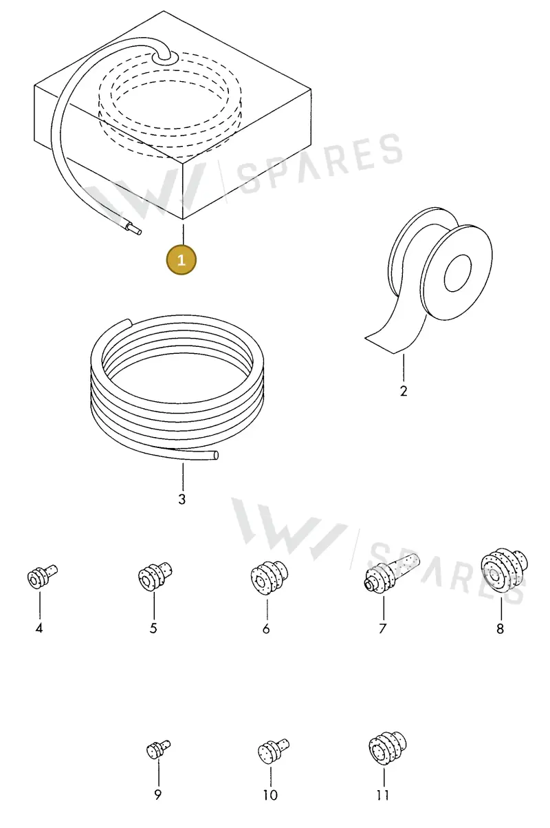 000979984 — SEAT TOLEDO            SEAT (1991-1996) diagram 198974790, position 1