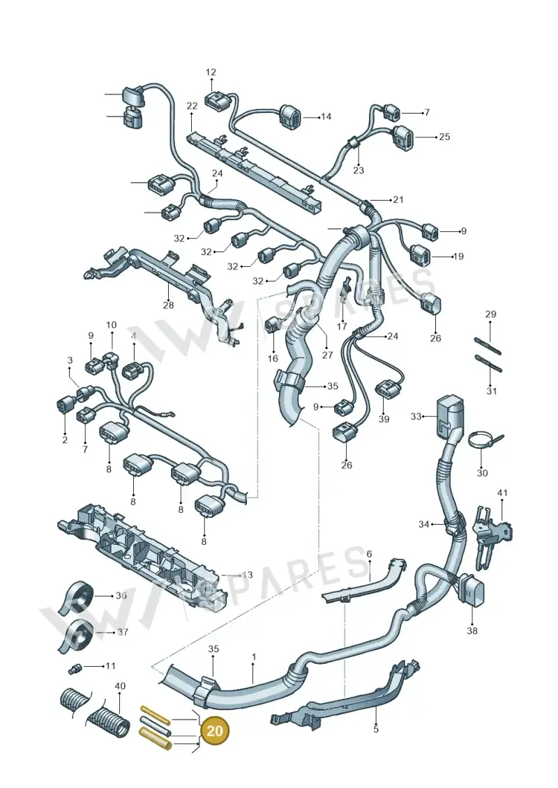 000979991A — SEAT Ibiza Reference (2012-2012) diagram 639971050, position 20