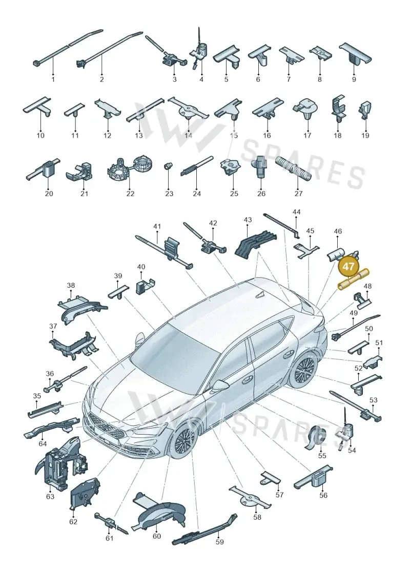 000979991A — SEAT Formentor TSI CUPRA (2020-) diagram 5fn971091, position 47