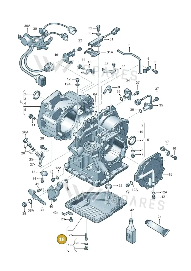 001321359 — SEAT AROSA (1997-2003) diagram 158321500, position 18
