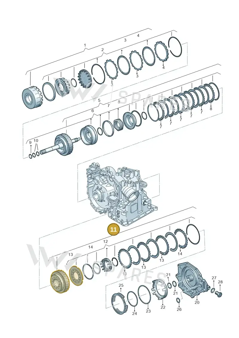 001323921 — SEAT AROSA (2003-2004) diagram 158323600, position 11