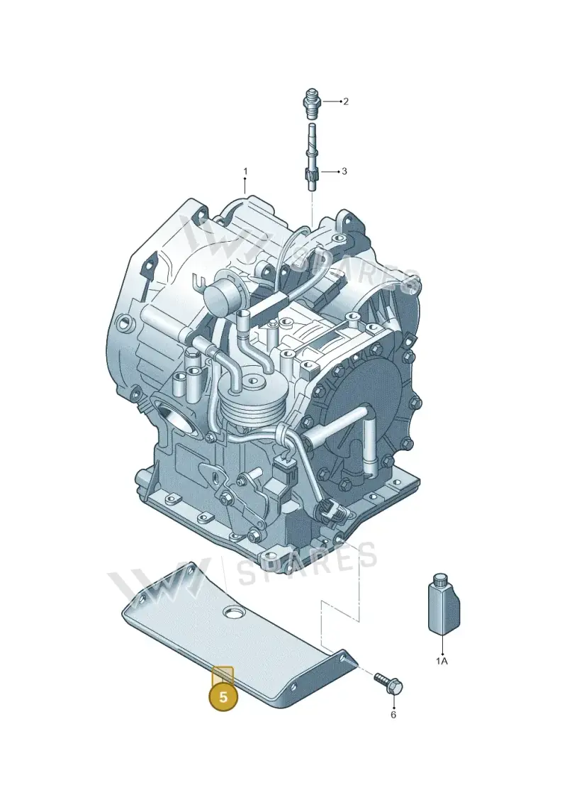 001399257A — SEAT IBIZA                  06> (2005-) diagram 158300500, position 5