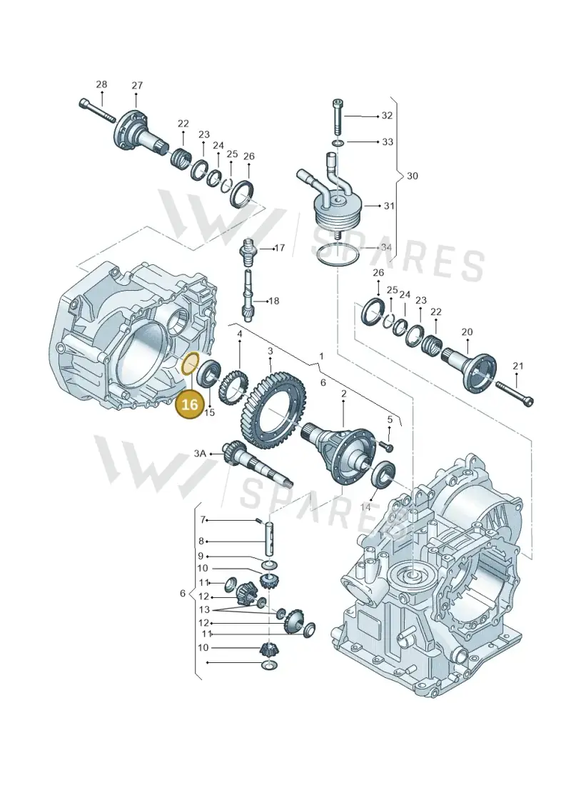 001409210AE — SEAT IBIZA                  06> (2005-) diagram 158409500, position 16