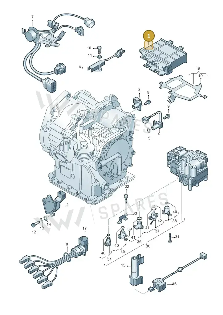 001927731L — SEAT IBIZA (2001-2005) diagram 158927500, position 1