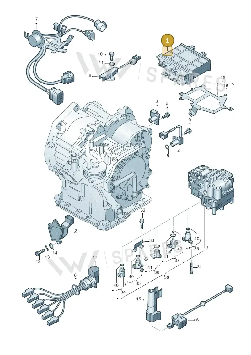 001927749Q — SEAT AROSA (1997-2003) diagram 158927500, position 1