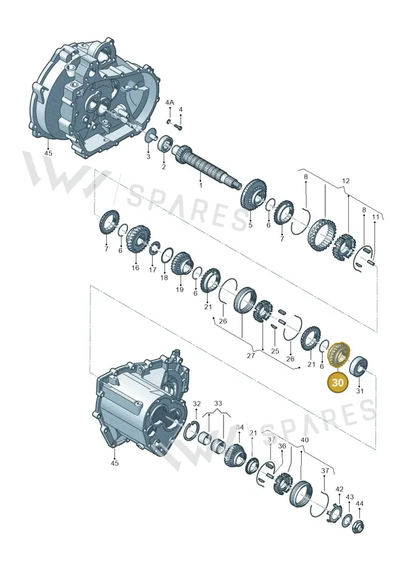 002311149L — SEAT AROSA (1997-2003) diagram 231311200, position 30