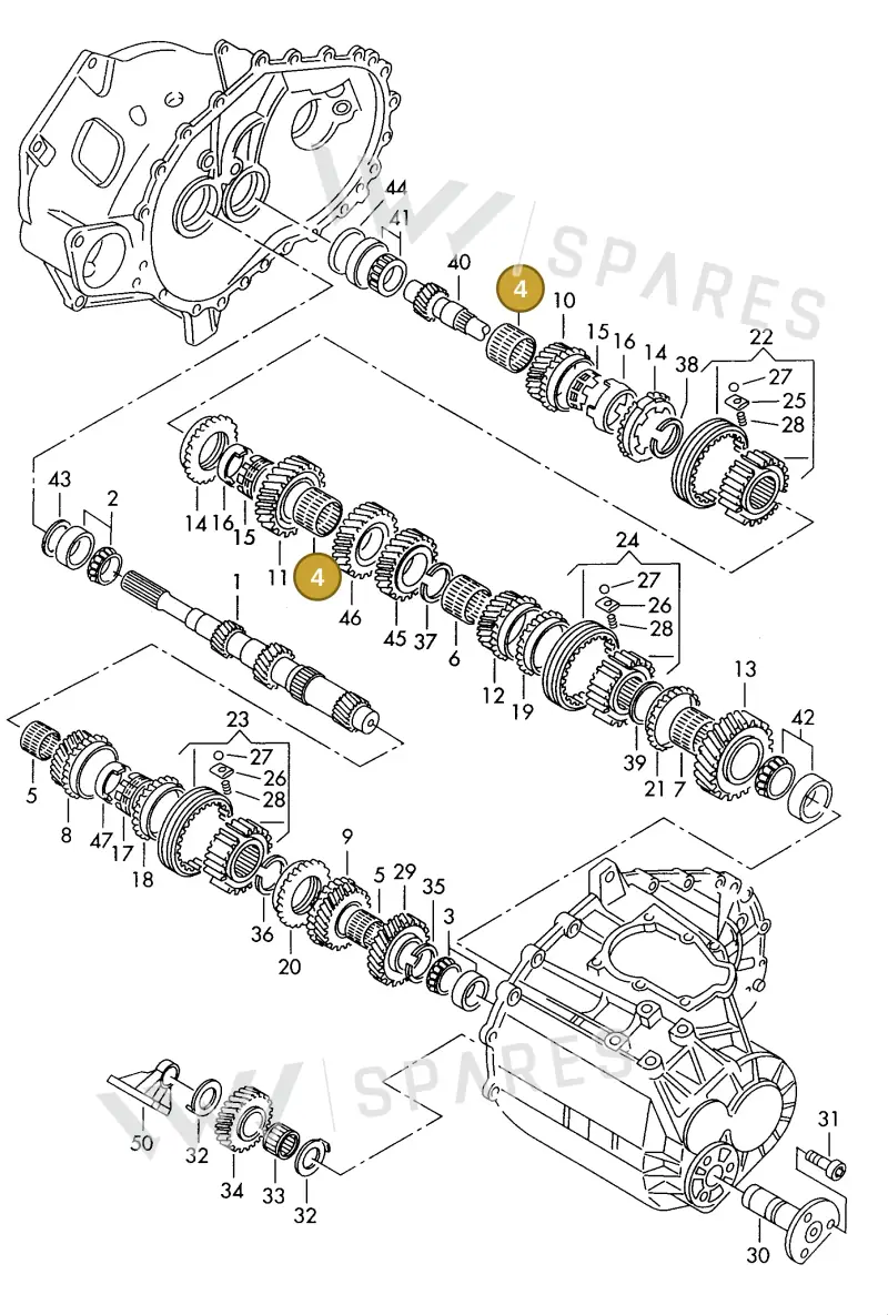 006311265A — SEAT ALHAMBRA (1996-2000) diagram 162311100, position 4