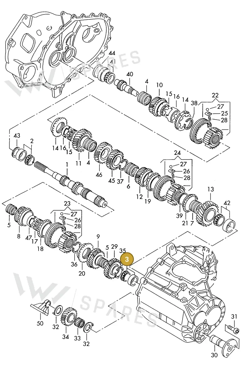 006405625B — SEAT ALHAMBRA (1996-2000) diagram 162311100, position 3