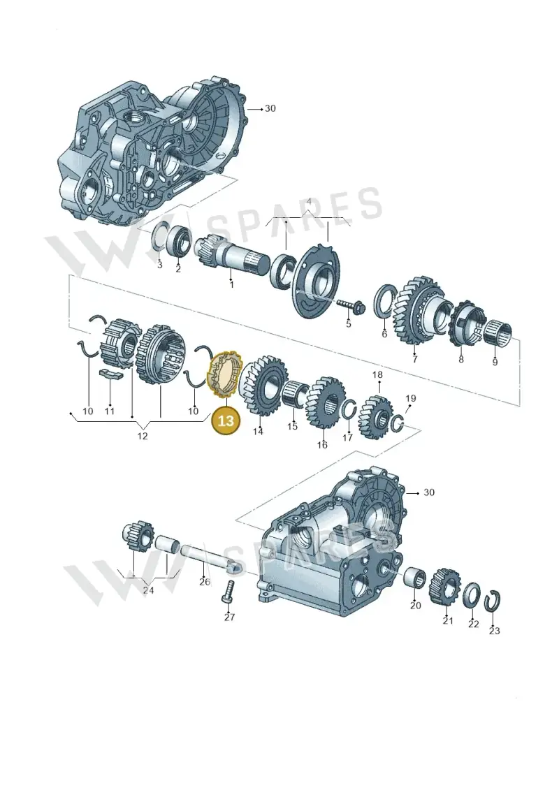014311295E — SEAT TOLEDO/LEON/LEON-4 (2001-2006) diagram 201311340, position 13
