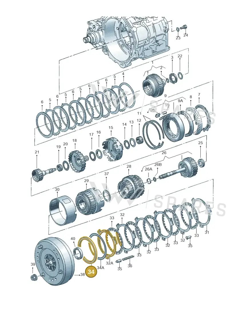 01M323821 — SEAT TOLEDO/LEON/LEON-4 (2001-2006) diagram 220323500, position 34