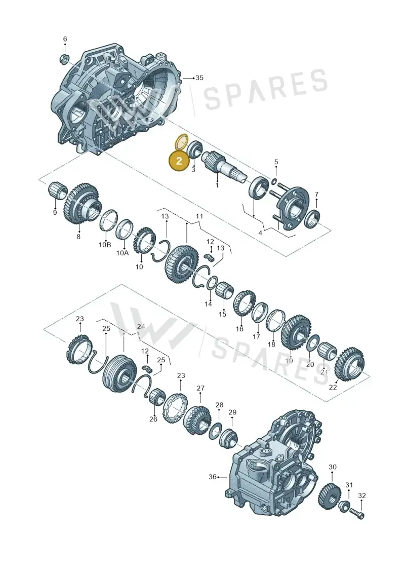 020311391K — SEAT Altea XL Reference (2013-2013) diagram 201311380, position 2