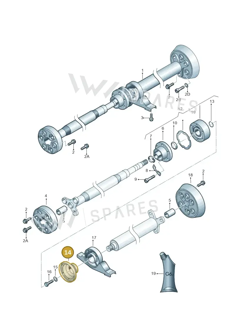 020409285Q — SEAT TOLEDO/LEON/LEON-4 (2001-2006) diagram 194521100, position 14