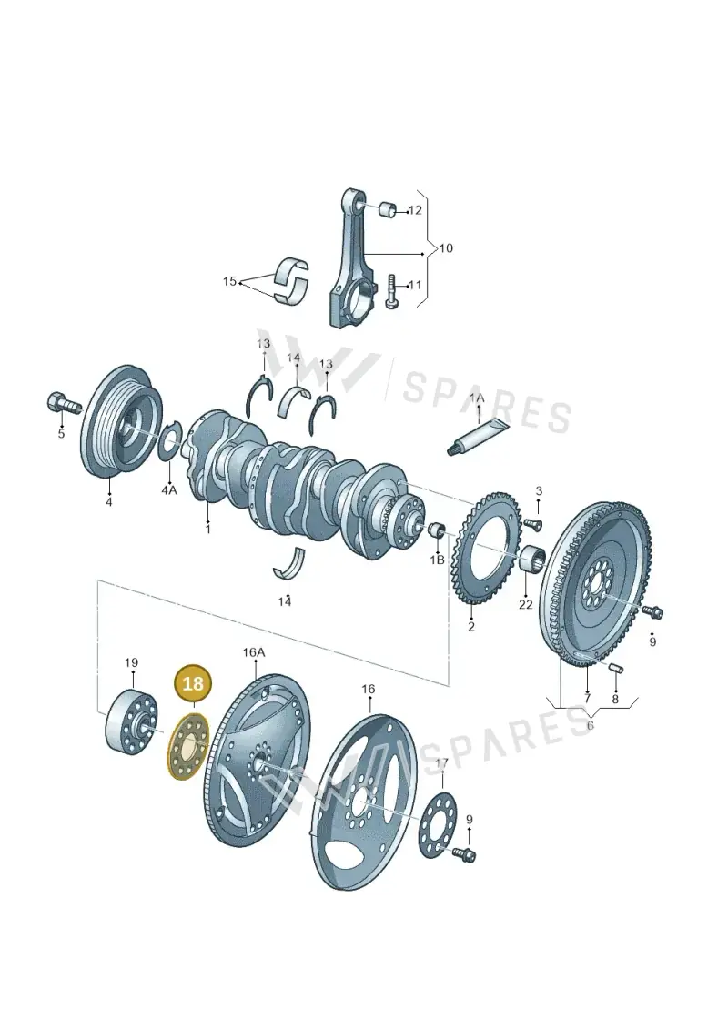 021105303E — SEAT Alhambra (2006-2010) diagram 121105250, position 18