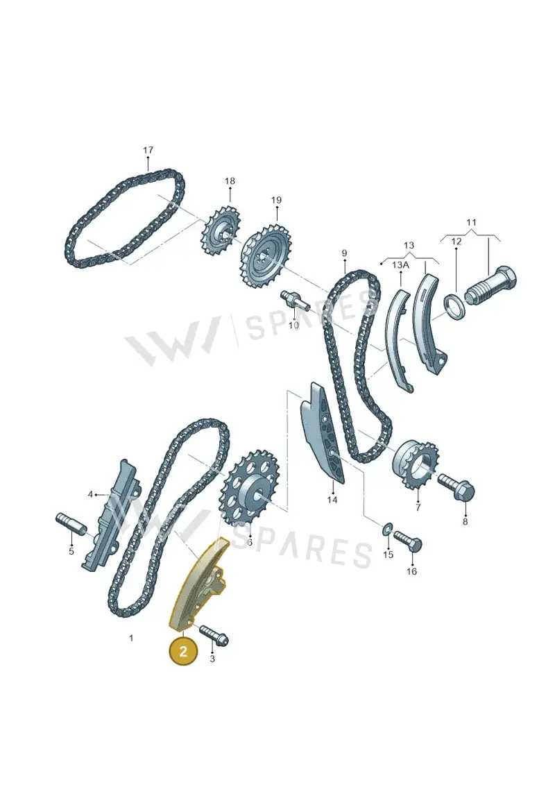 021109467 — SEAT TOLEDO/LEON/LEON-4 (2001-2006) diagram 194109900, position 2