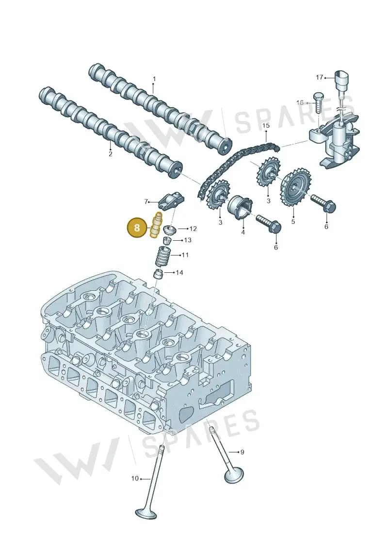 022109423C — SEAT TOLEDO/LEON/LEON-4 (2001-2006) diagram 194109450, position 8