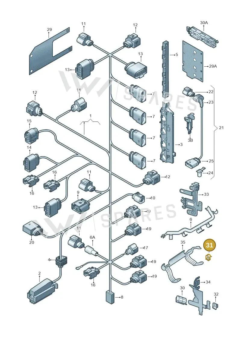 022971842 — SEAT Altea XL Reference (2013-2013) diagram 474971150, position 31