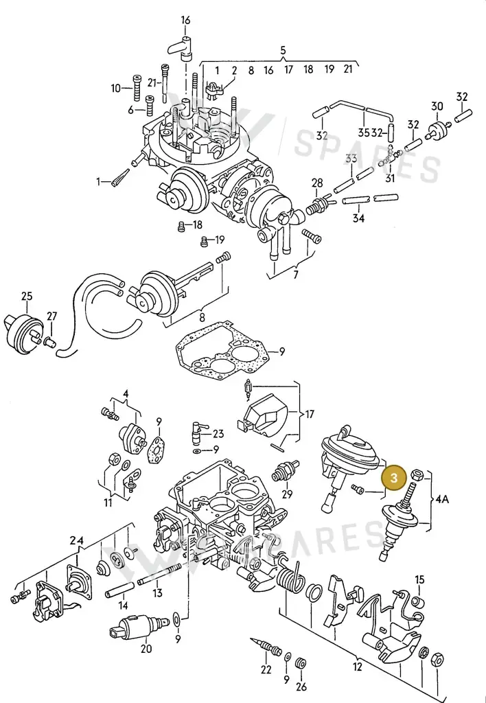 025129061 — SEAT TOLEDO            SEAT (1991-1996) diagram 084028000, position 3
