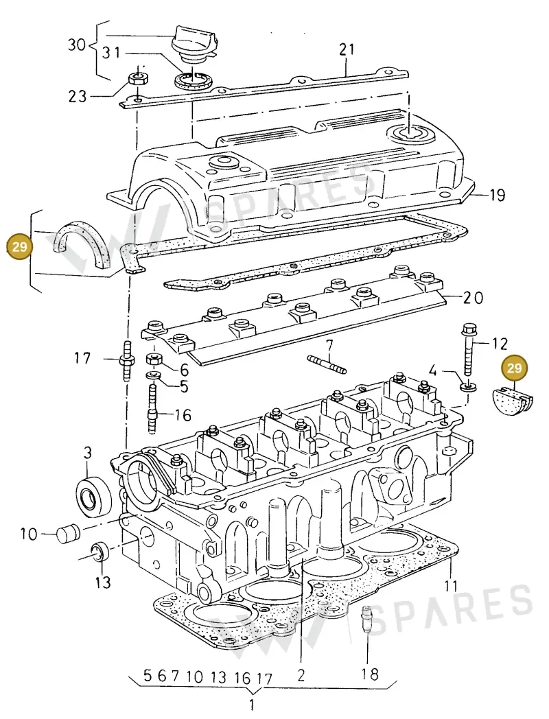 026198025A — SEAT TOLEDO        SEAT MOD.97>99 (1996-1999) diagram 138103350, position 29