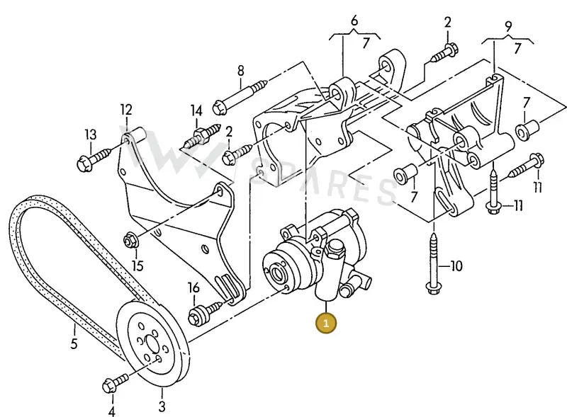 027145157 — SEAT TOLEDO        SEAT MOD.97>99 (1996-1999) diagram 121145810, position 1