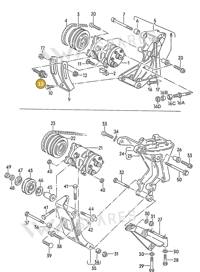 027260937 — SEAT TOLEDO            SEAT (1991-1996) diagram 084058000, position 13