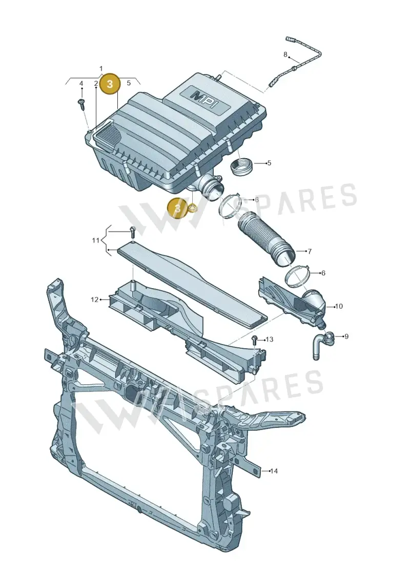 028103638P — SEAT Leon ST Stylance (2016-2020) diagram 781129200, position 3