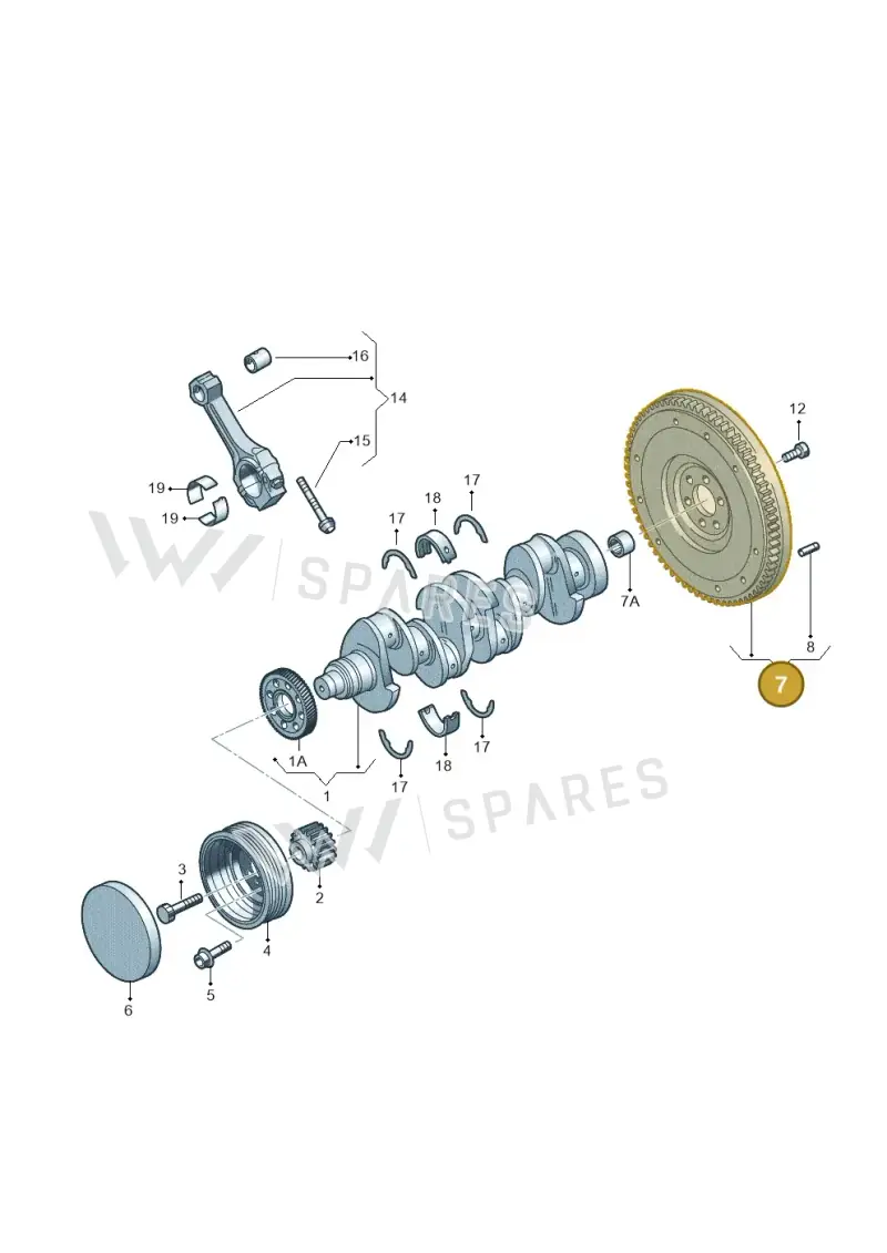 028105269BX — SEAT Ibiza Reference (2008-2011) diagram 409105300, position 7