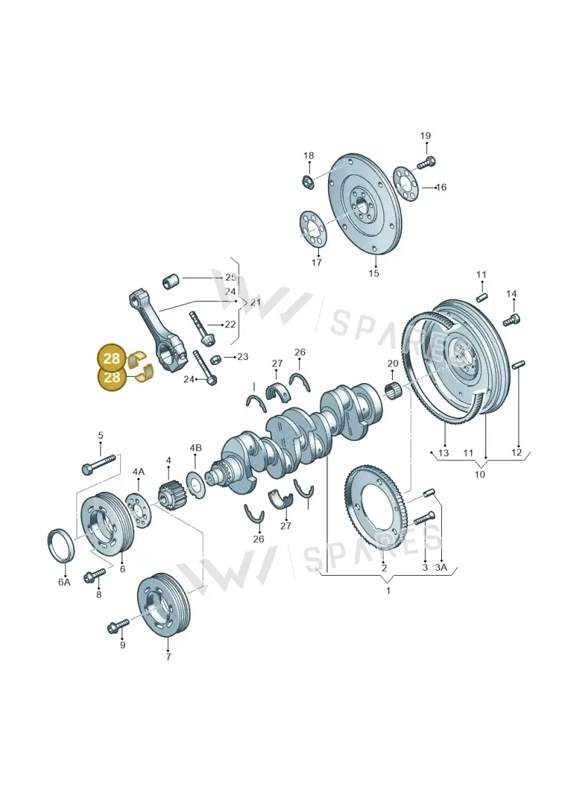 028105719A — SEAT TOLEDO/LEON/LEON-4 (1998-2001) diagram 194105150, position 28
