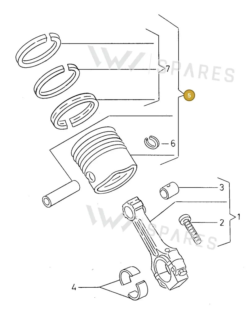 028107081H — SEAT TOLEDO            SEAT (1991-1996) diagram 130107100, position 5