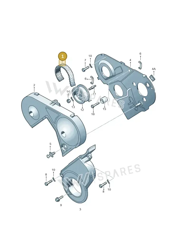 028109119AC — SEAT AROSA (2003-2004) diagram 158109600, position 1